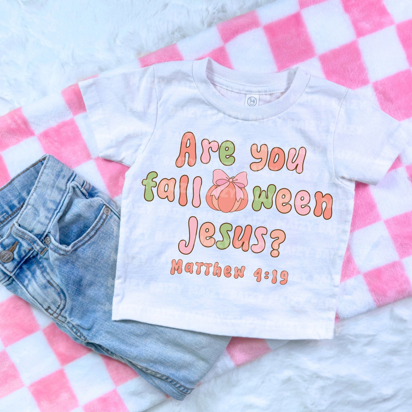 Pink Are you Falloween Jesus?