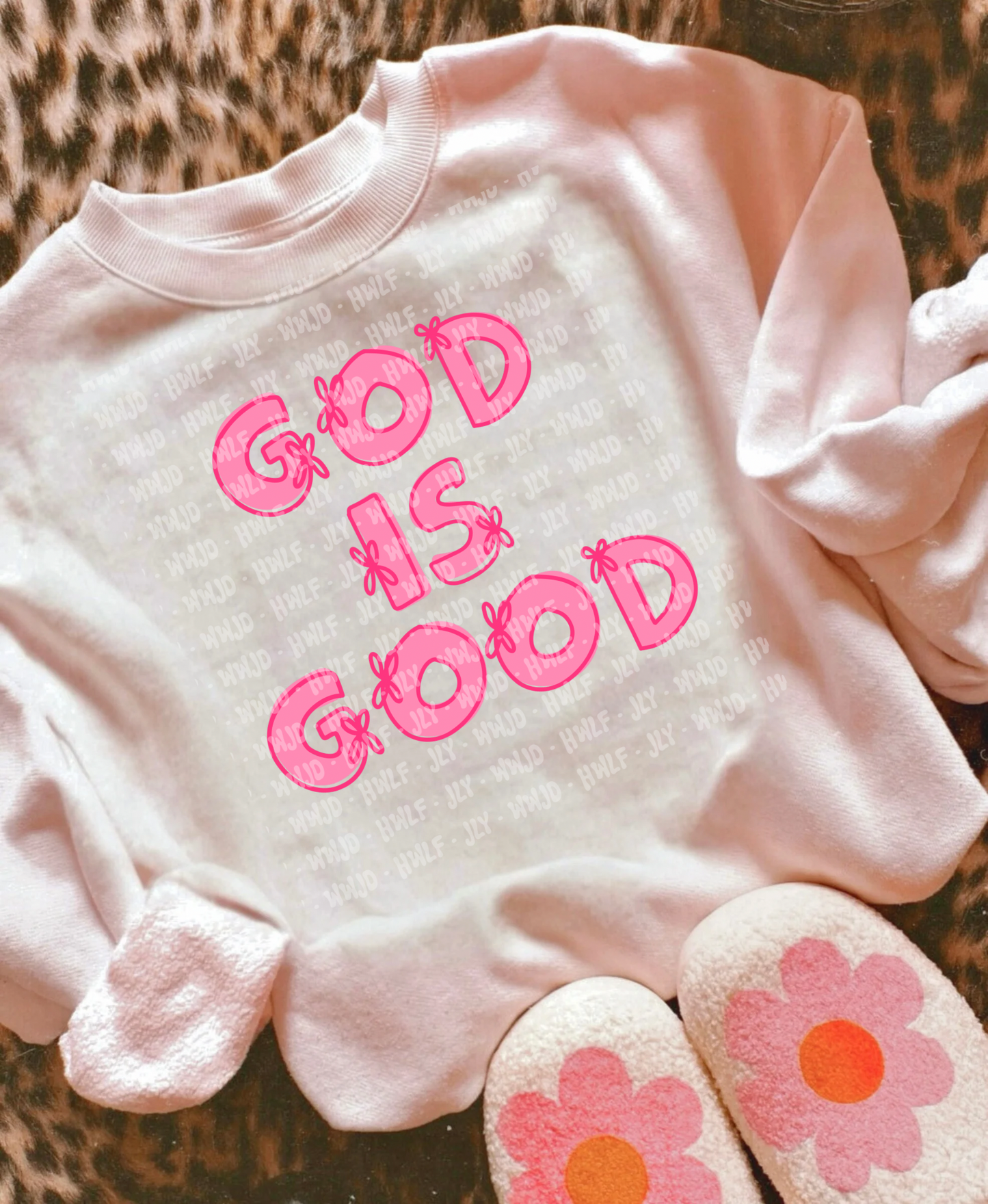 God is good pink
