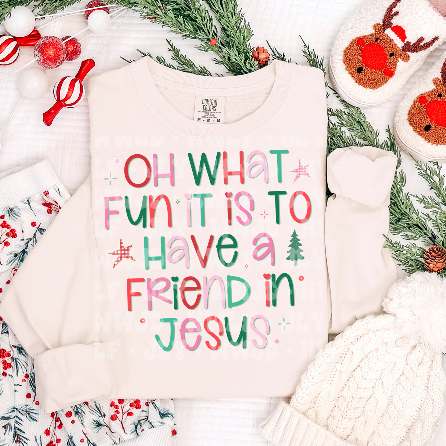 Oh what fun it is to have a friend in Jesus