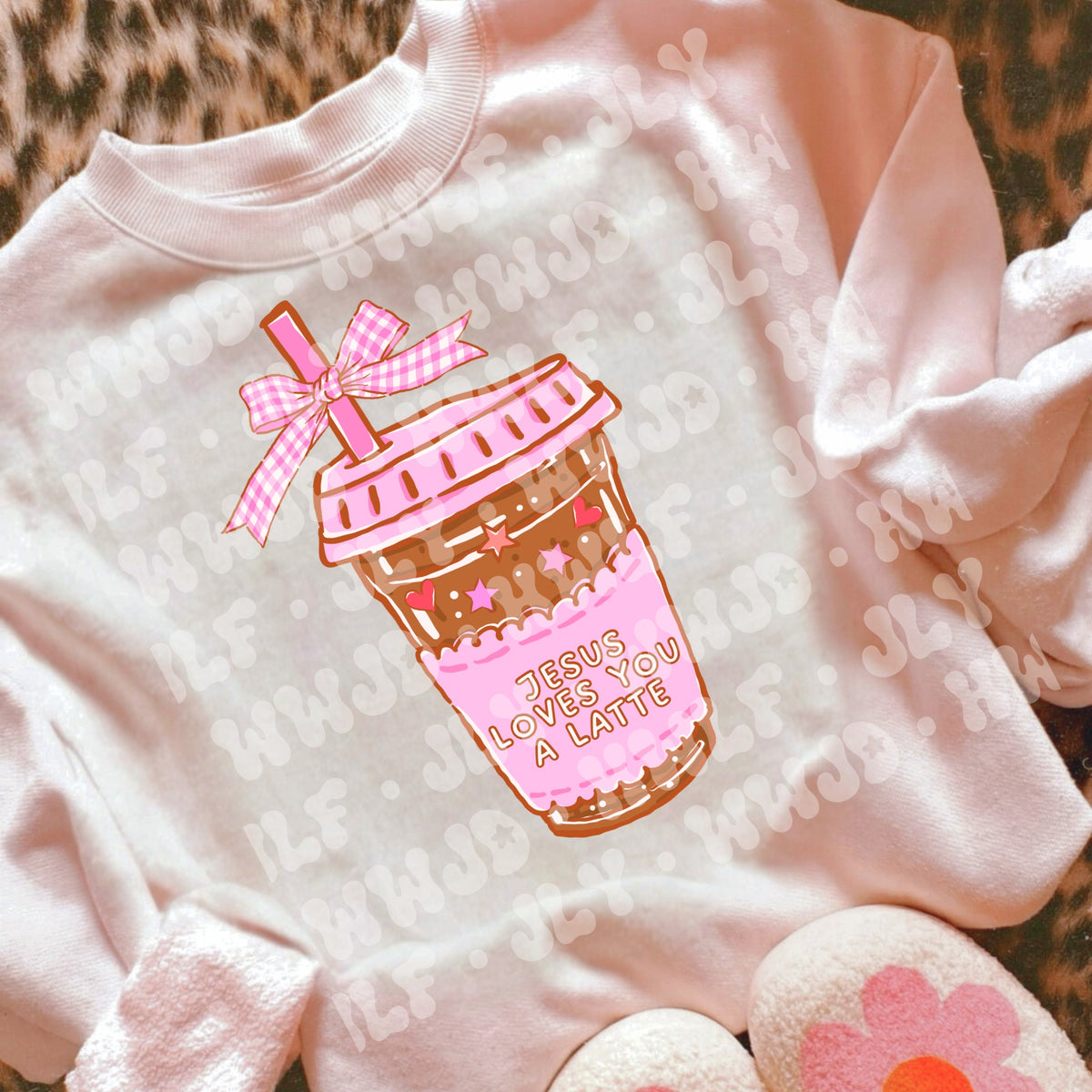 Pink latte