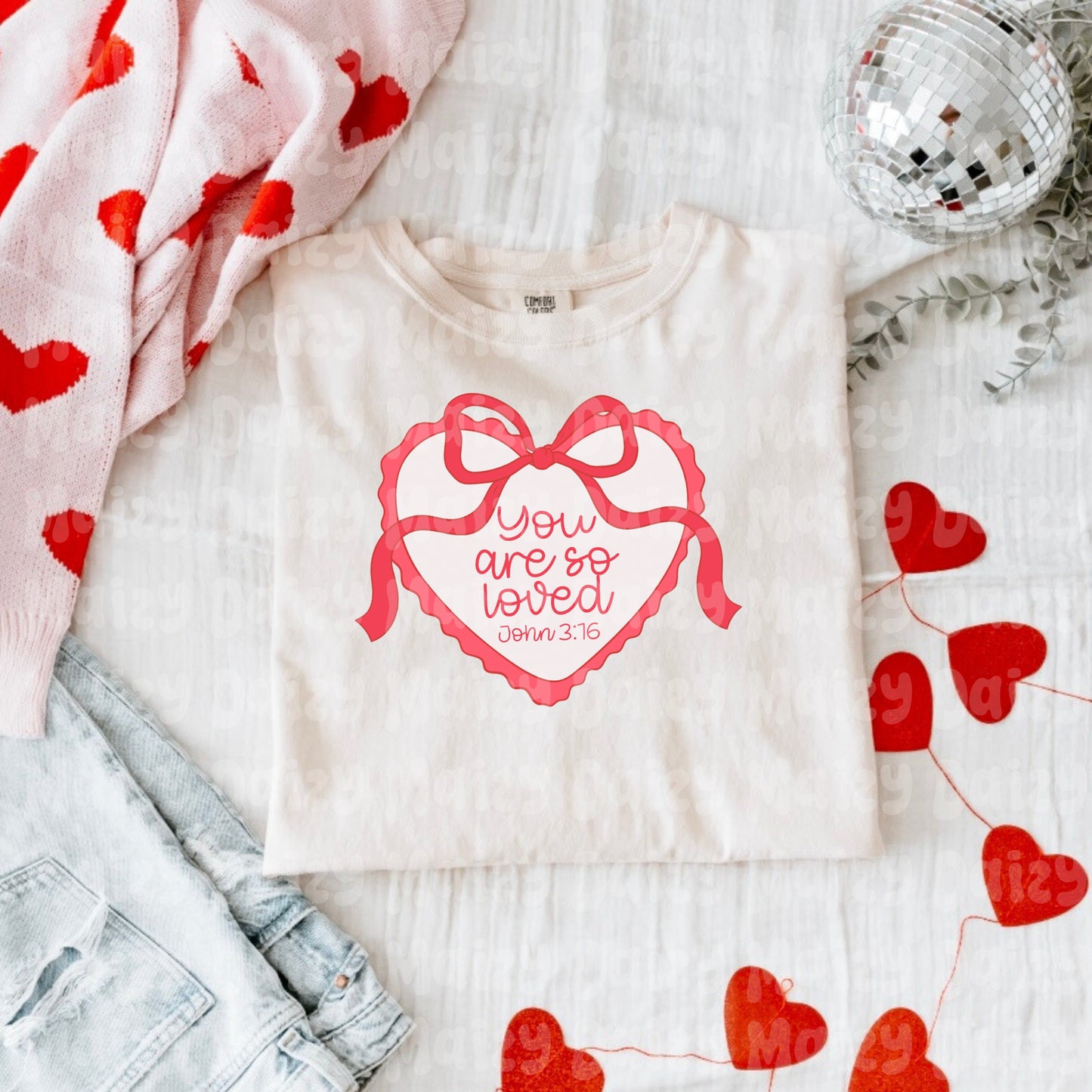 MD x CRD You are loved red