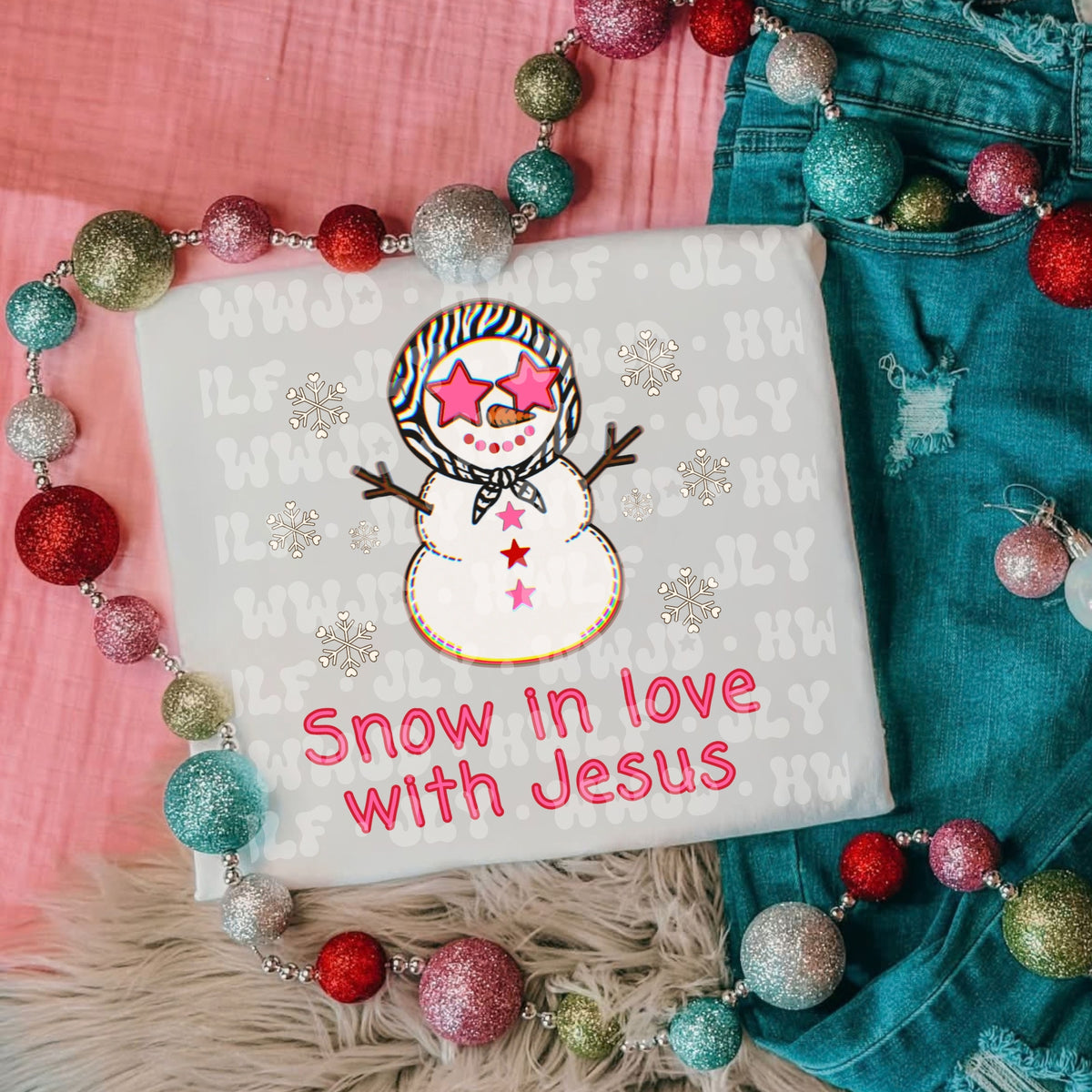 Snow in love with Jesus