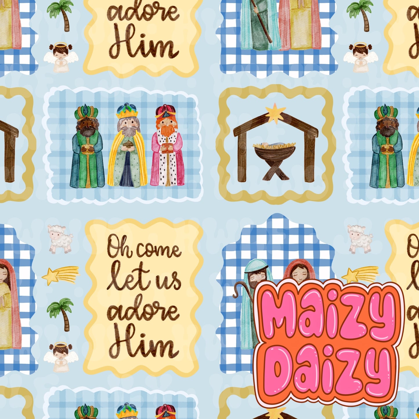 LIMITED blue Christmas frames