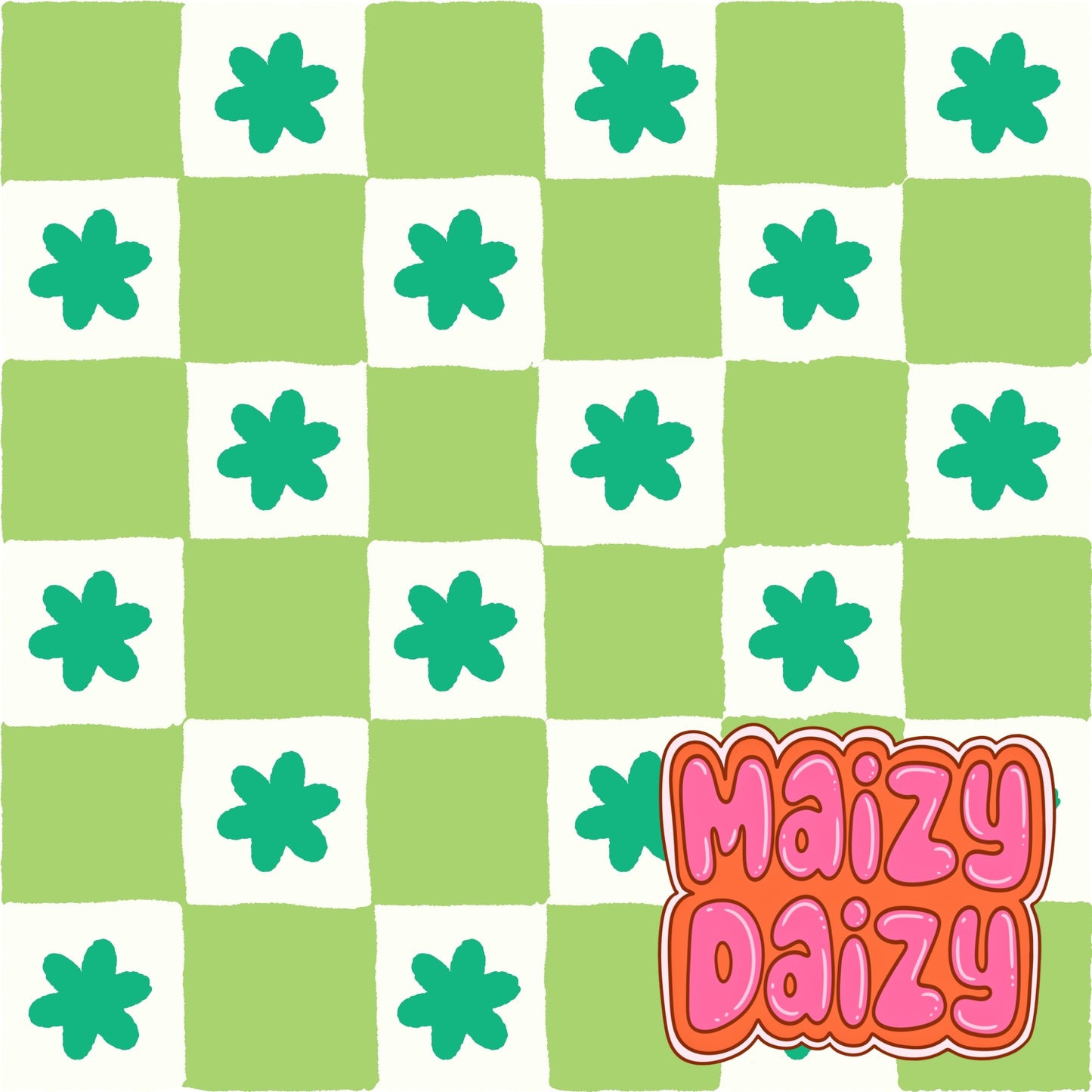 Green flower checks