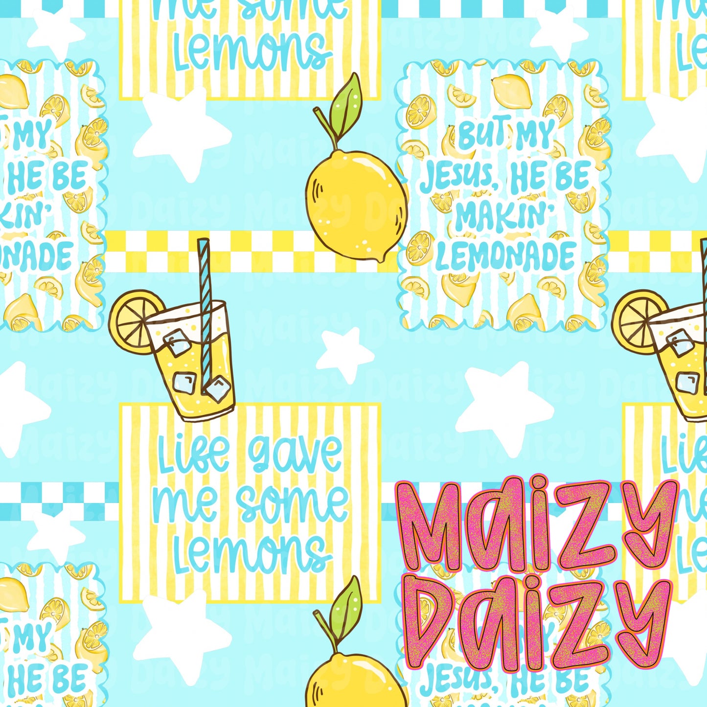 Blue/yellow LIMITED LEMONADE