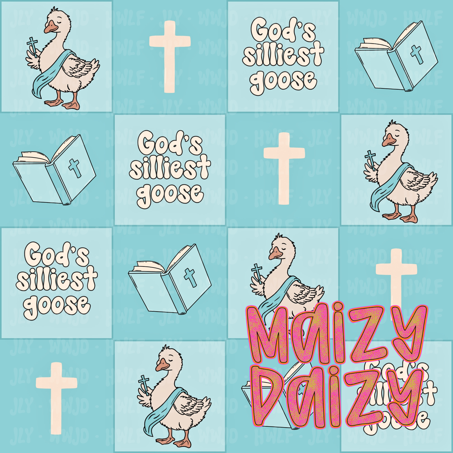 God’s silliest goose blue