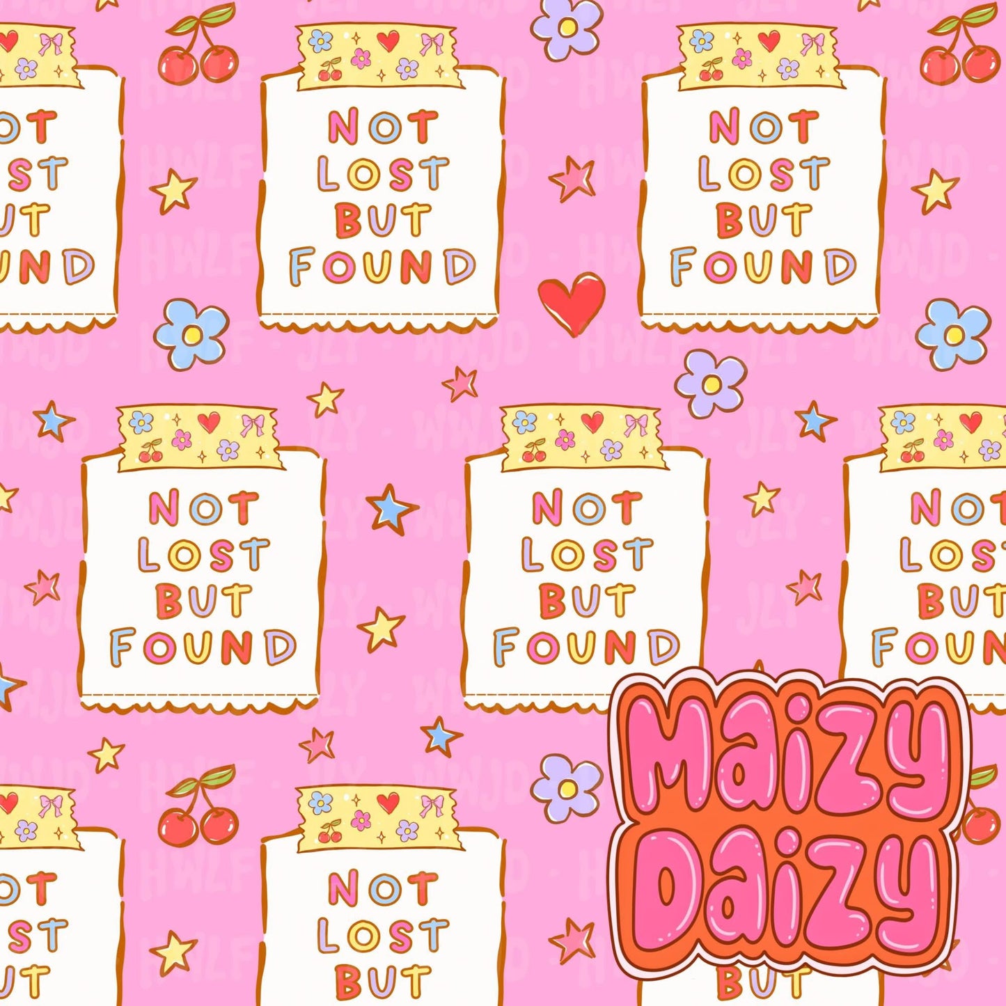 MD x CRD Not lost but found pink