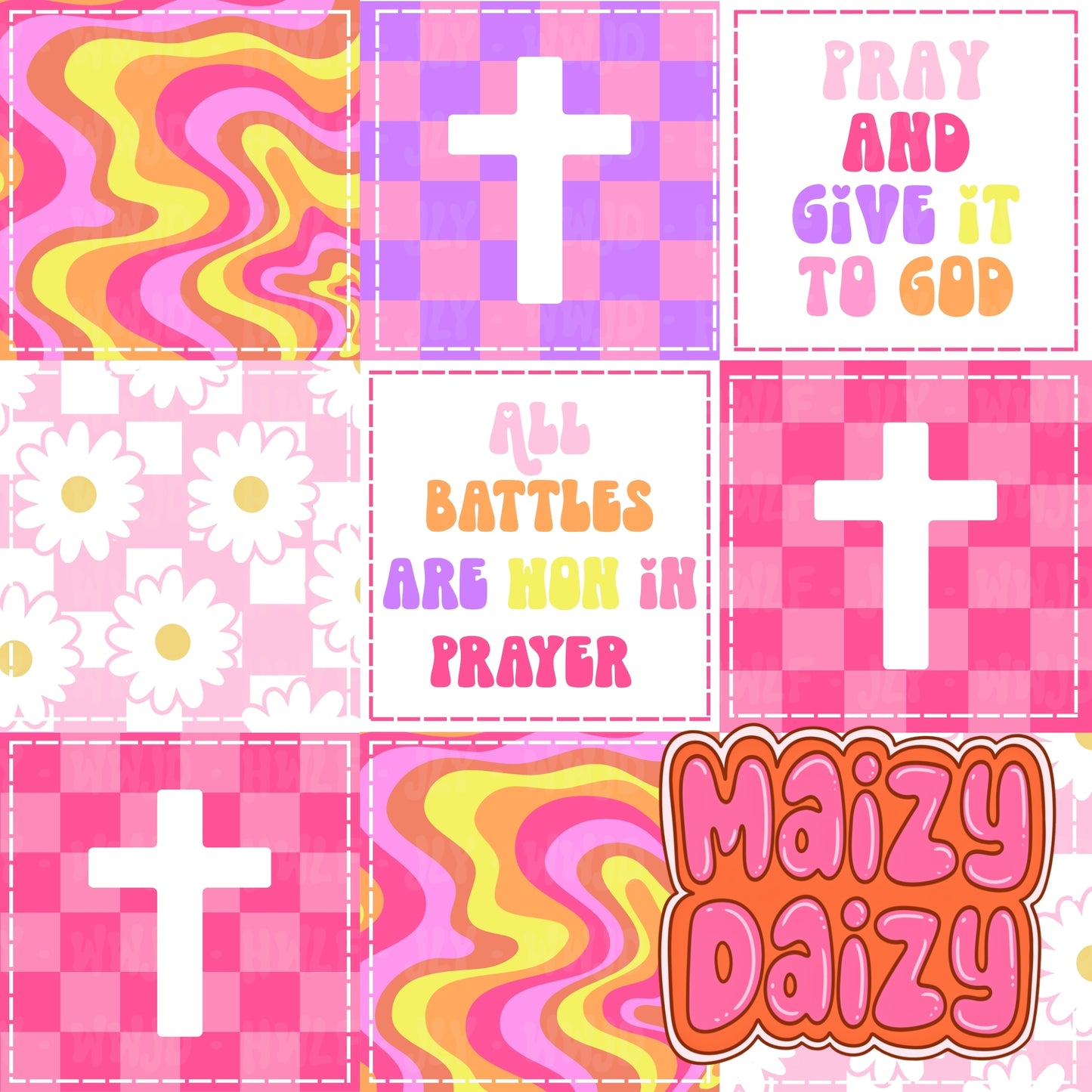 Pray and give it to God