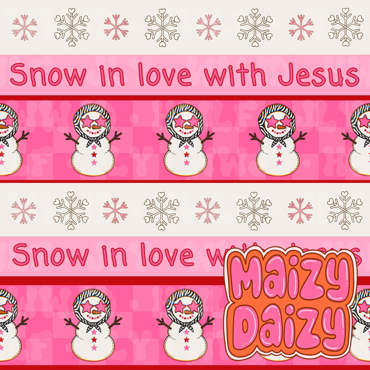 Snow in love with Jesus