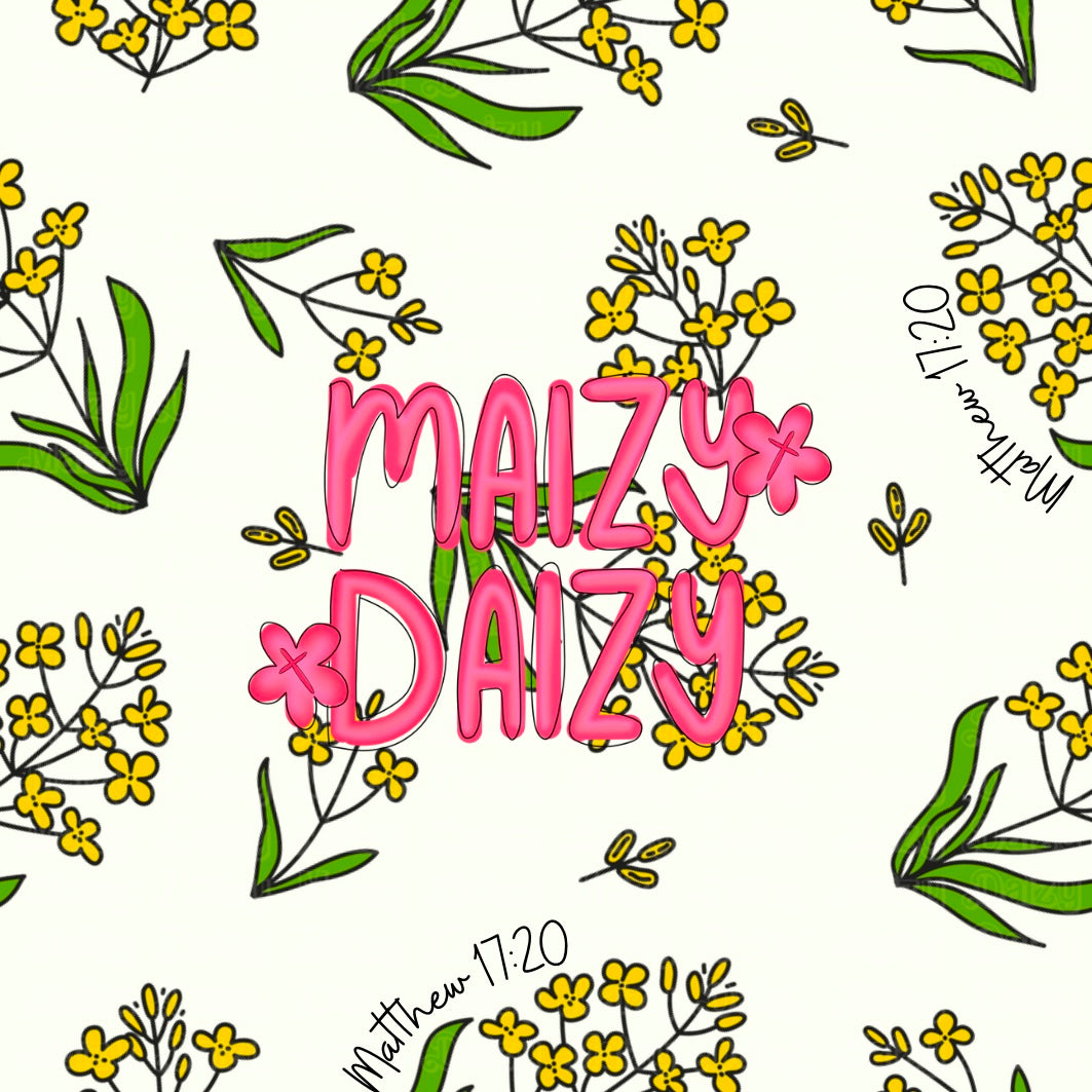 Mustard floral