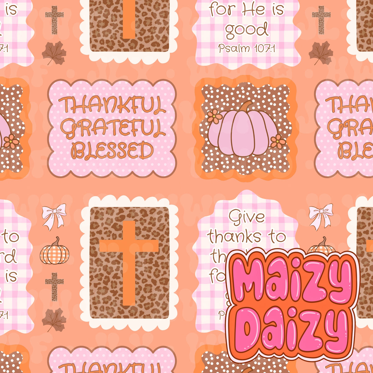 LIMITED orange whimsy Thanksgiving