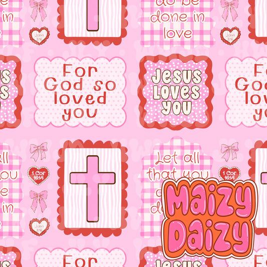 LIMITED light pink Valentine’s frames