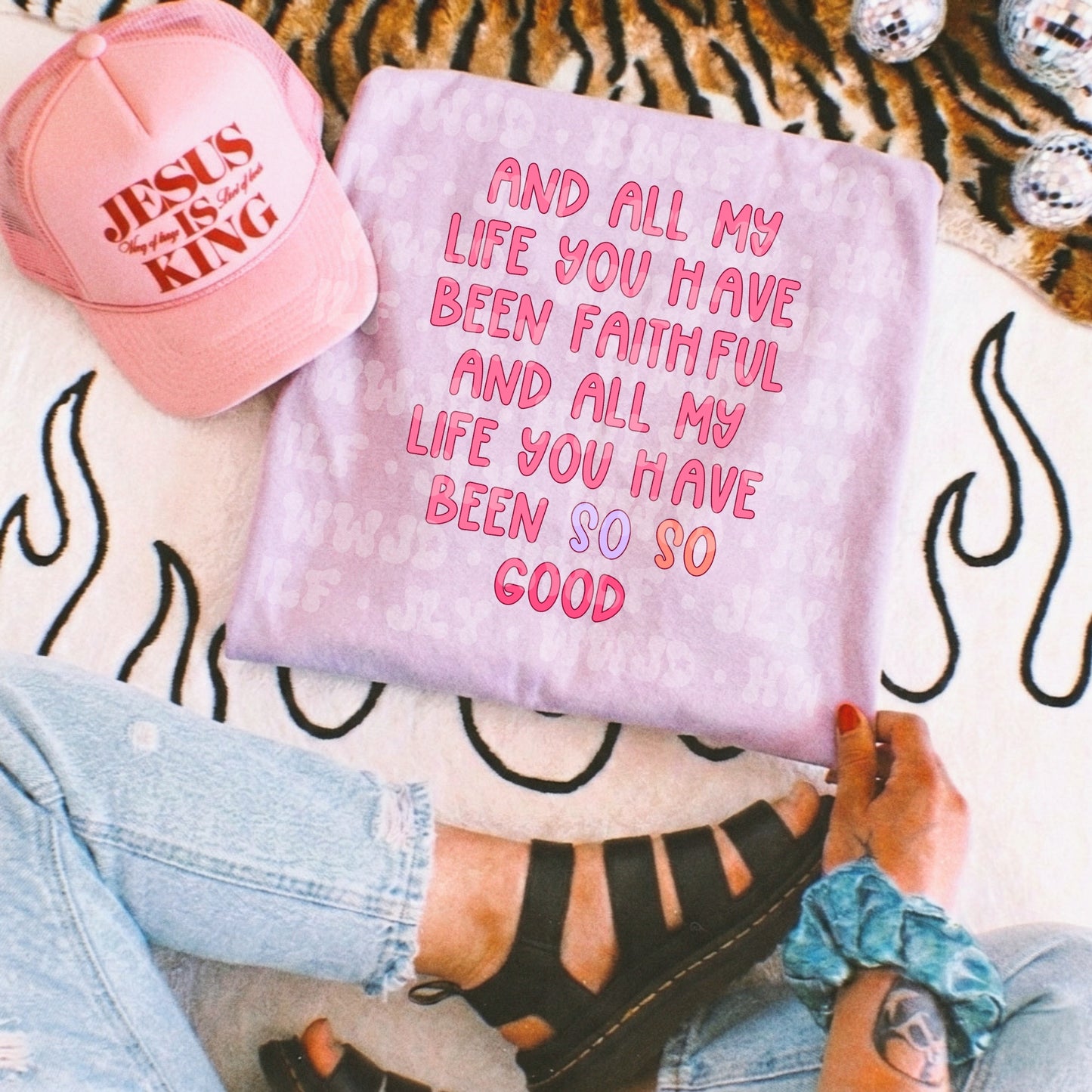 All my life you have been faithful pink