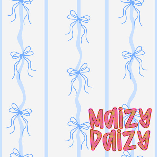 Blue bows