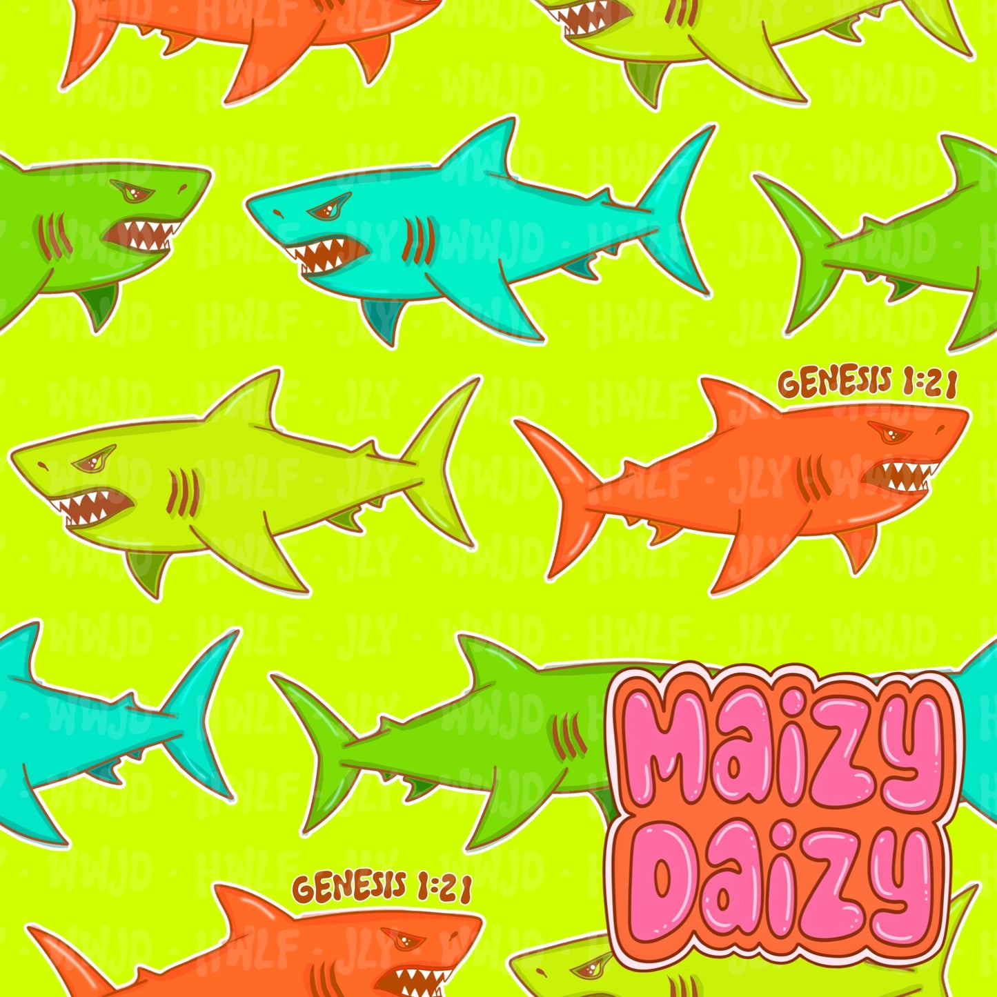 Swim safe yellow sharks