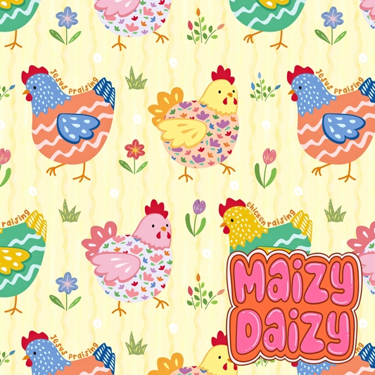 MD x CRD yellow chickens