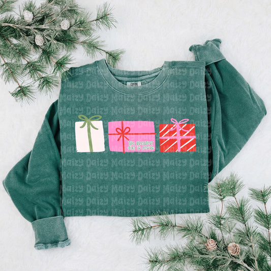 Pink Christmas gifts