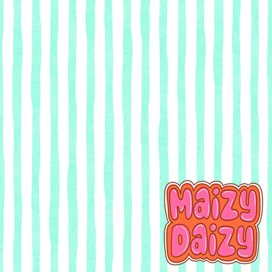 Aqua stripes