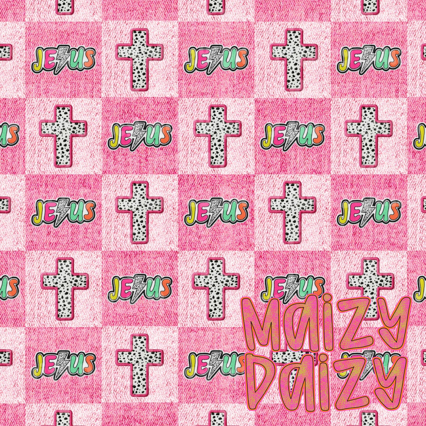 Jesus girl patch