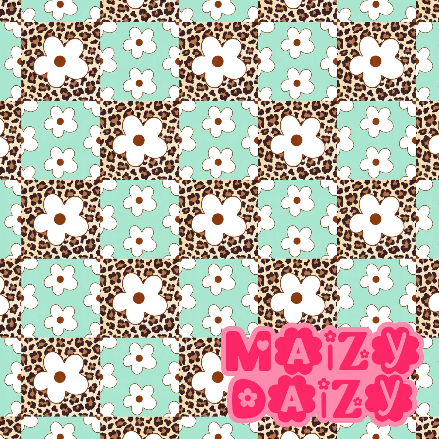 Leopard flower checks