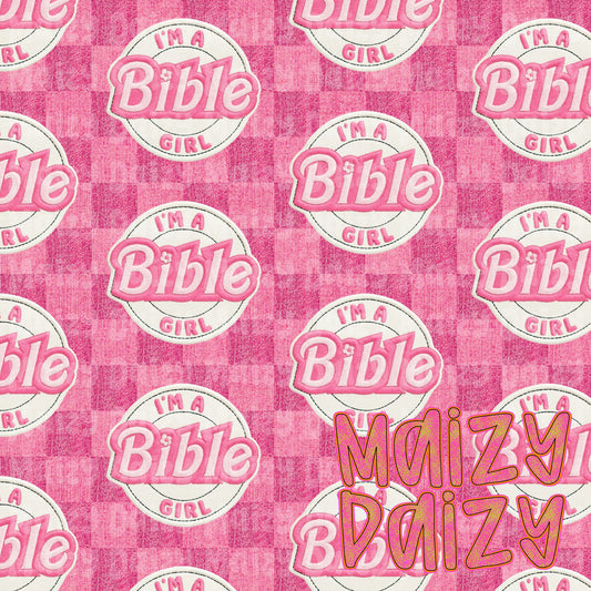 Bible girl patch