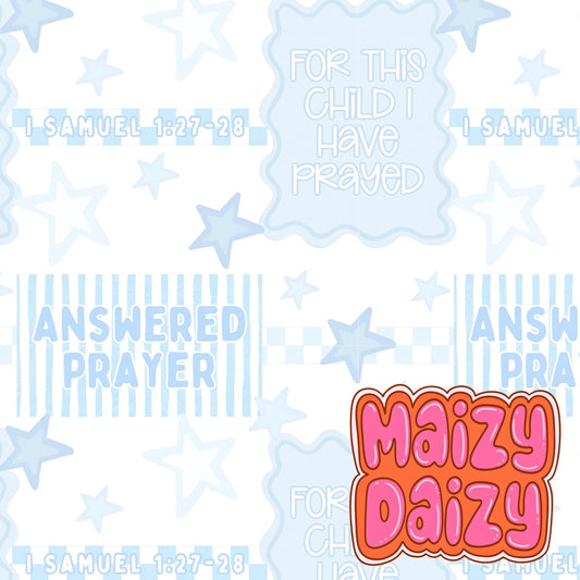 LIMITED answered prayer blue