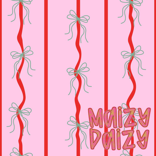 Green/red bows