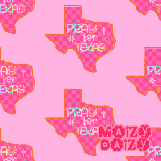 Pray for Texas seamless + PNG bundle