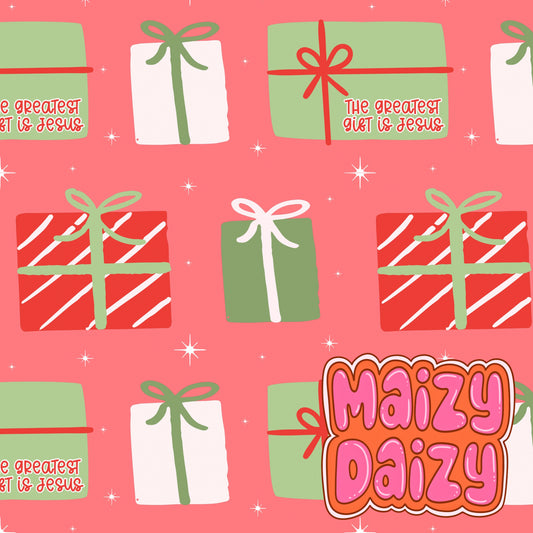 2025 RESTOCK red presents