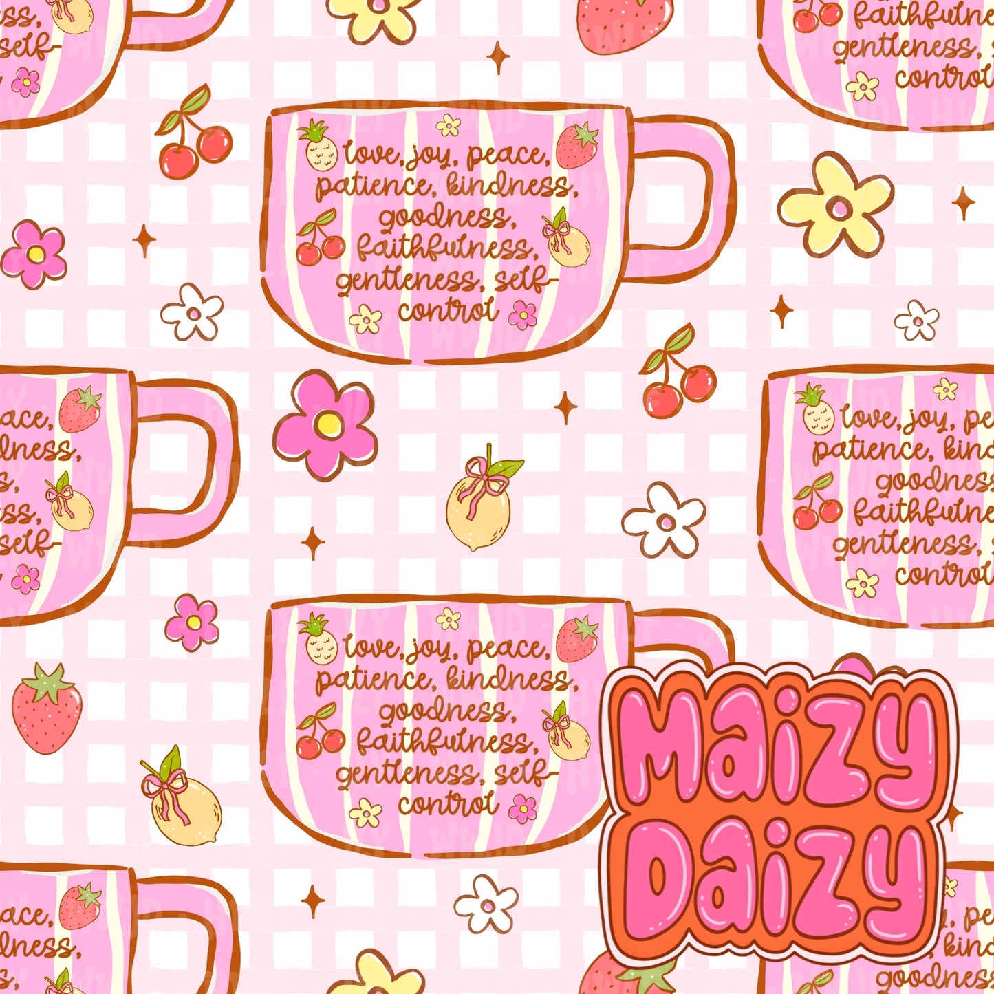 Fruit of the spirit mugs