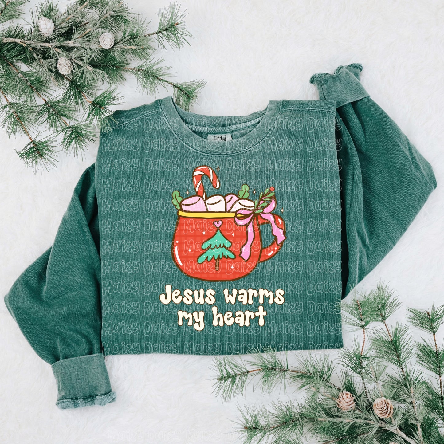Jesus warms my heart