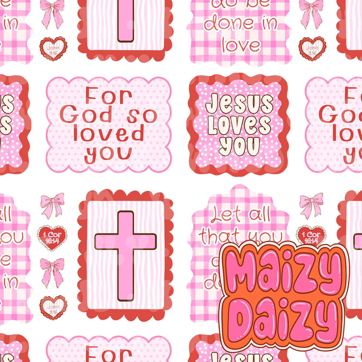 LIMITED white Valentine’s frames