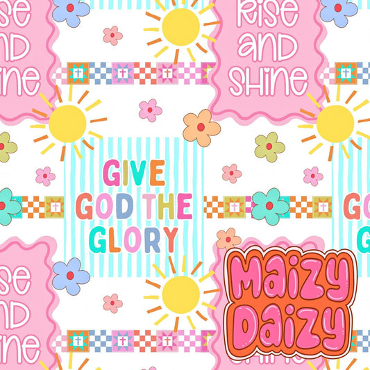 LIMITED white rise & shine