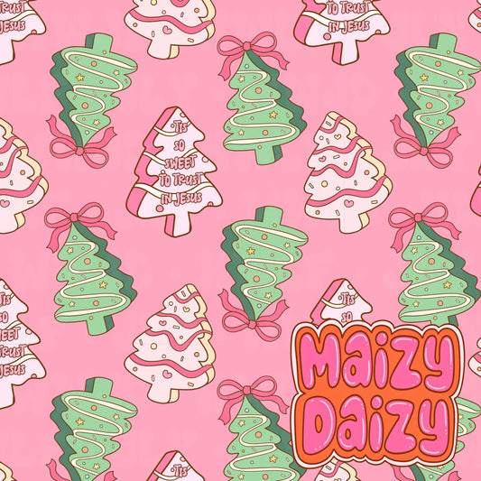 2025 RESTOCK pink tree cakes