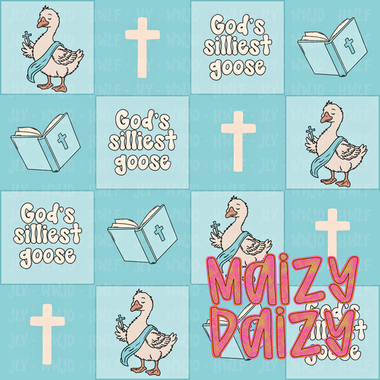 God’s silliest goose blue