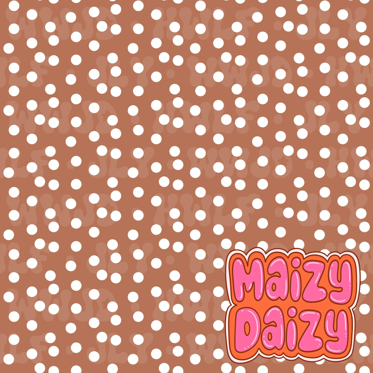 Brown dots