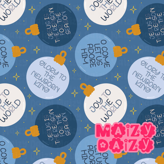 Ornaments blue