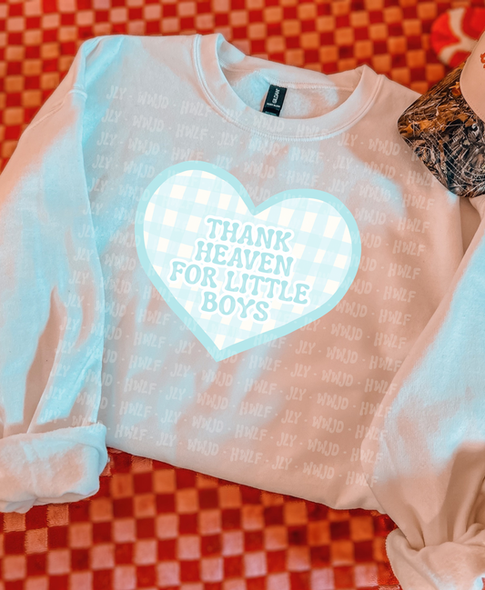Thank Heaven for little boys