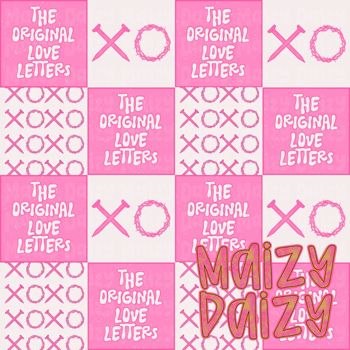 MD x CRD pink original love letters