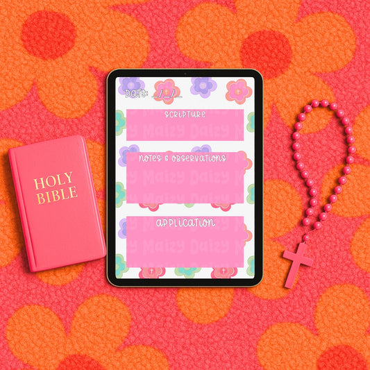 Bible journal pages
