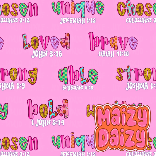 MD x CRD pink affirmations