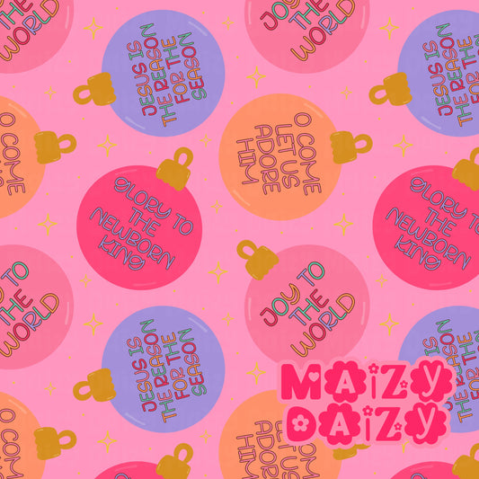 Ornaments pink