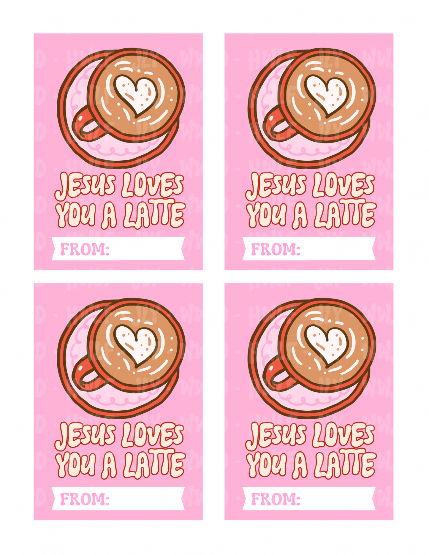 Printable valentine cards
