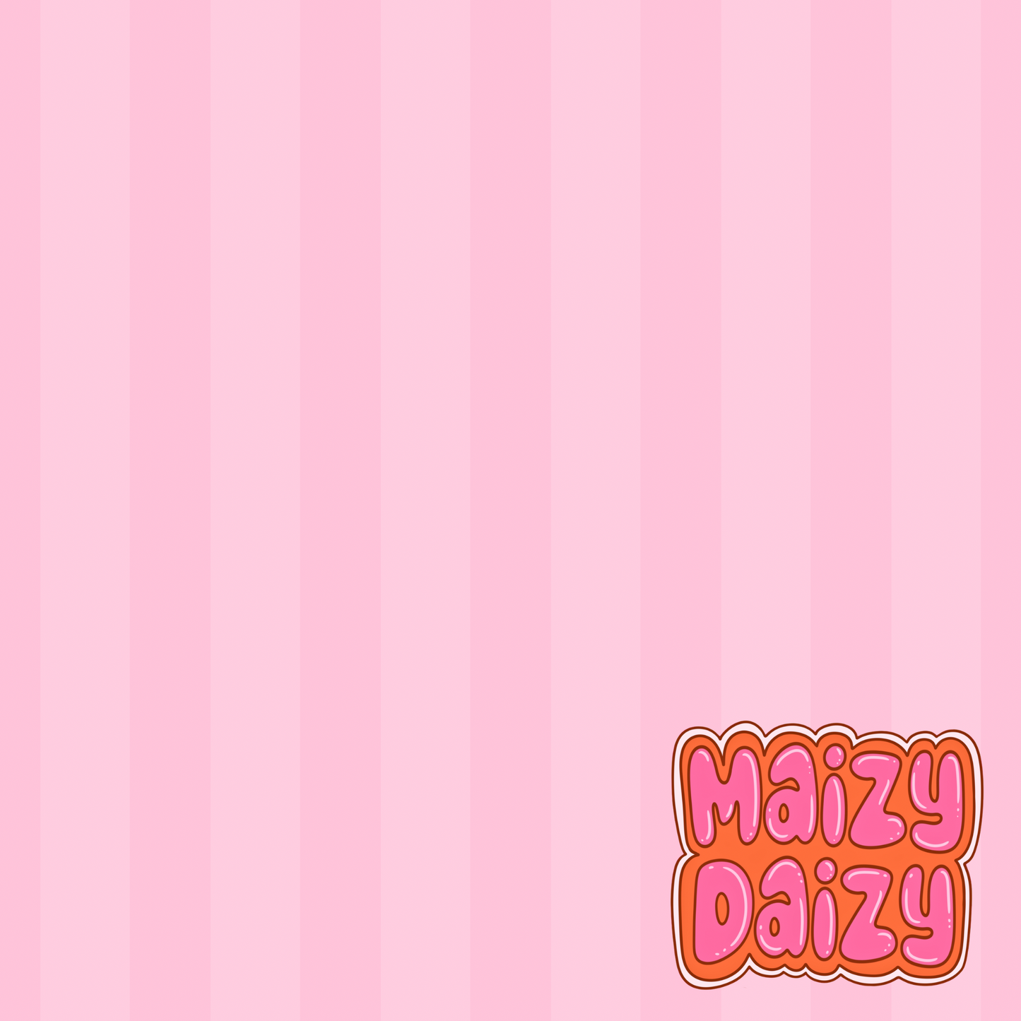 Pink Easter stripes