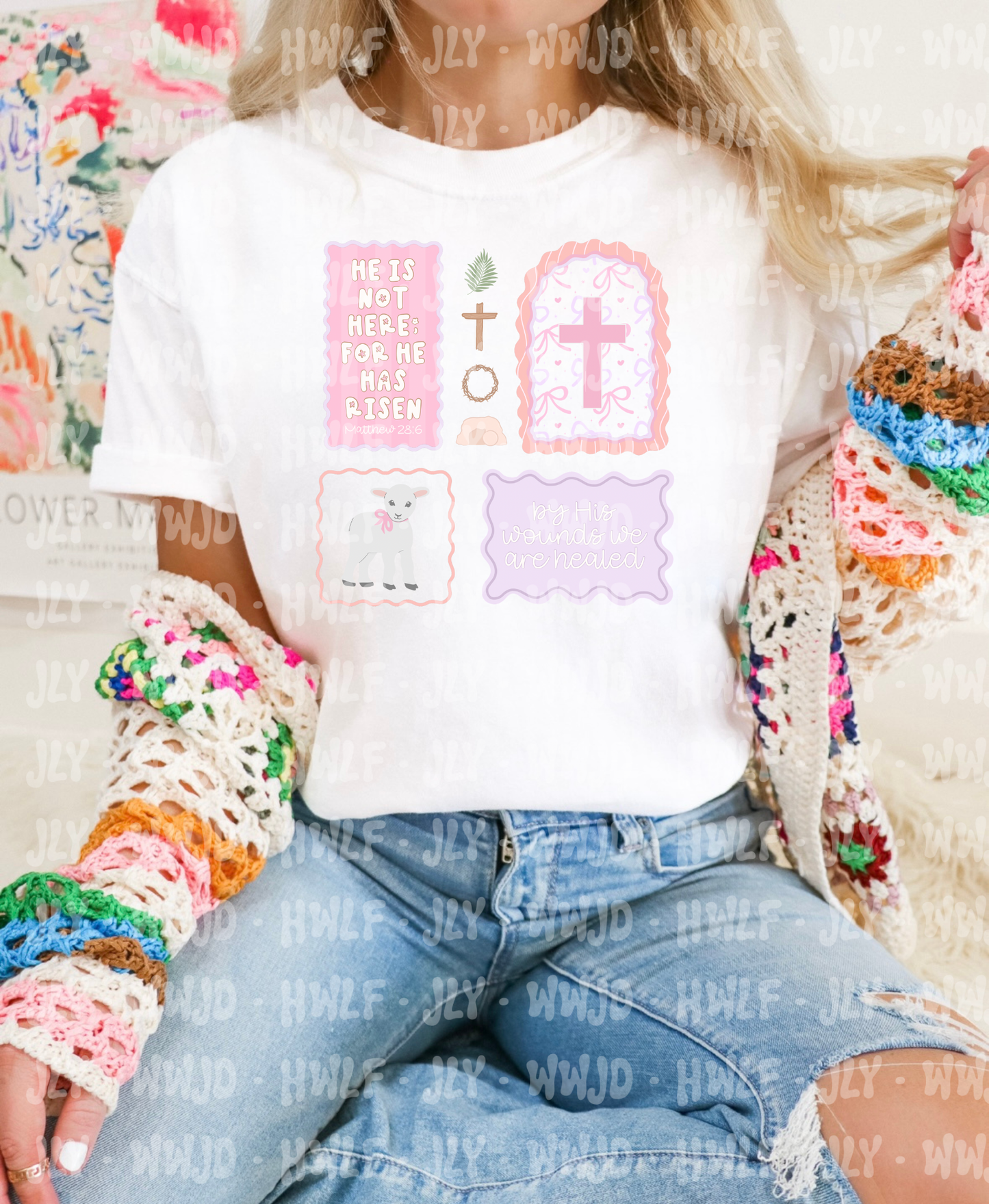 LIMITED colorful girly Easter