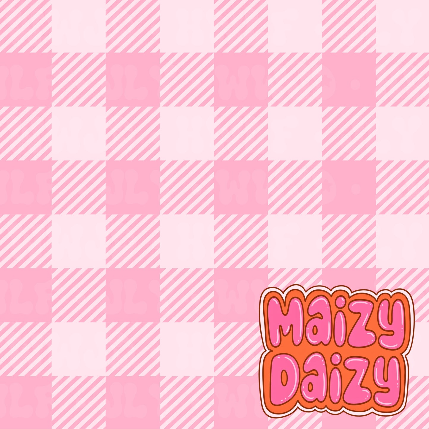 Pink gingham