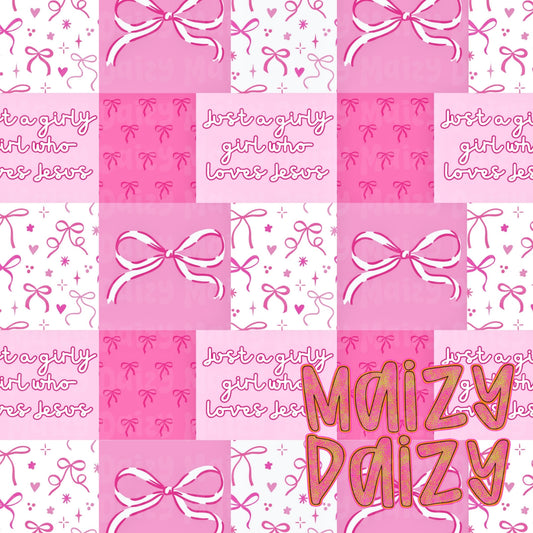 2024 RESTOCK girly girl who loves Jesus