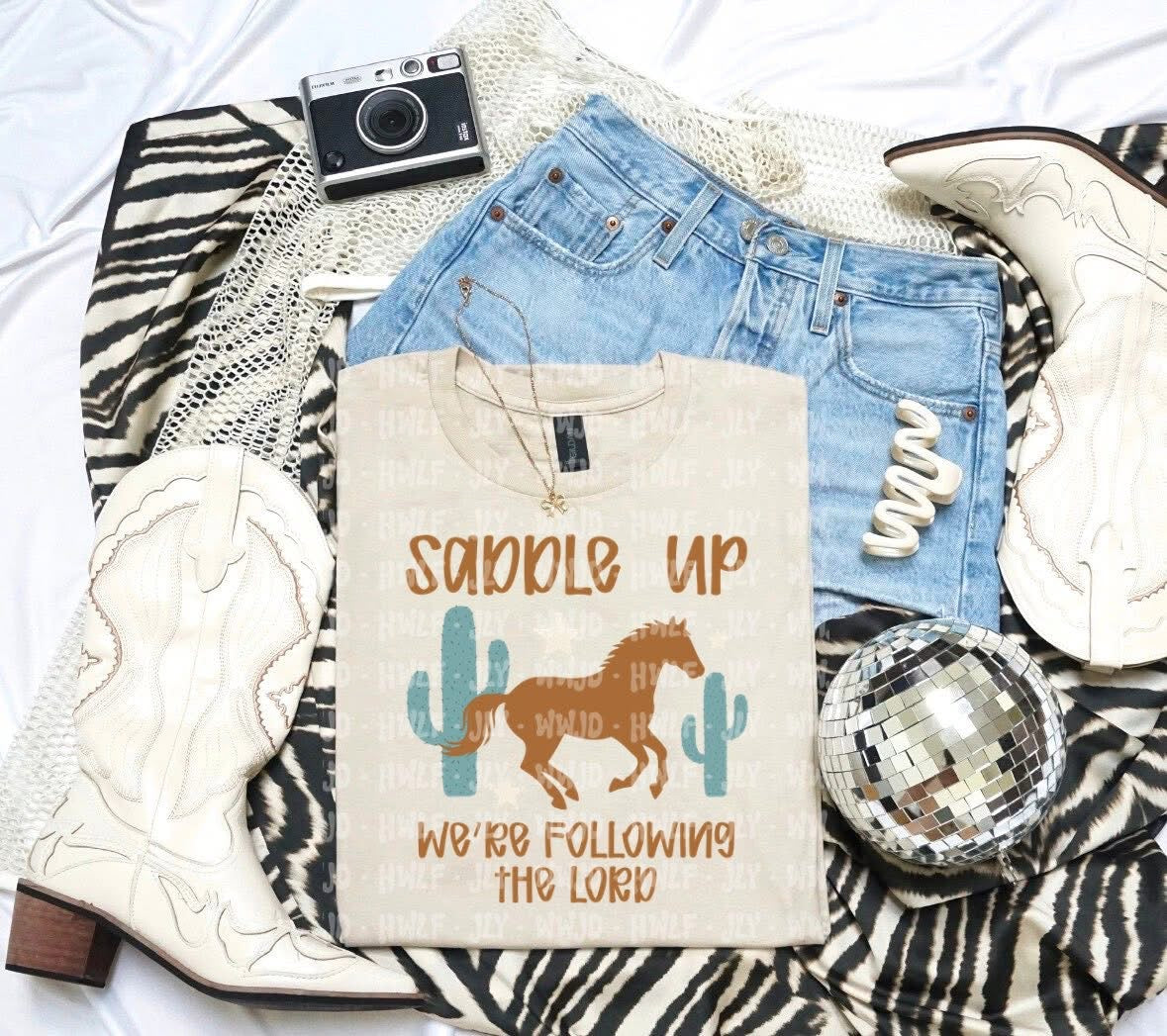 MD x GMA saddle up blue