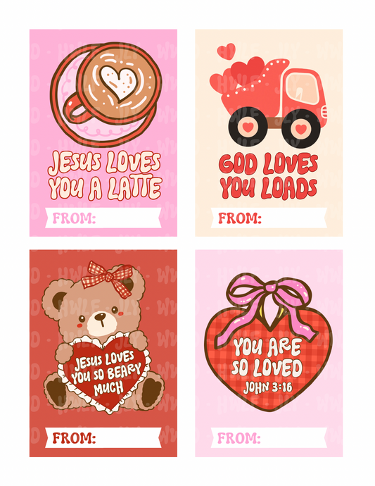 Printable valentine cards