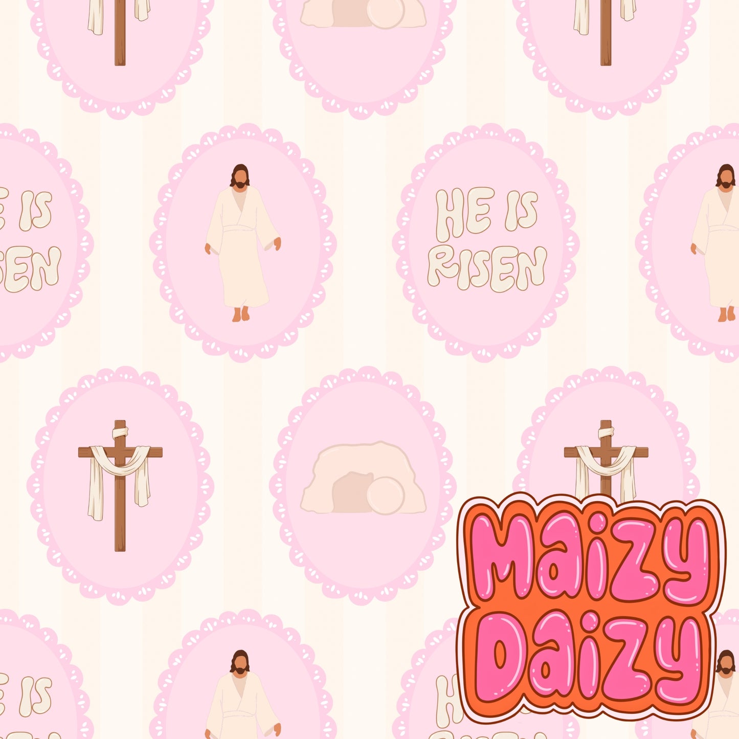Pink oval frames